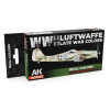 AK-interactive AK INTERACTIVE WWII Luftwaffe Late War Colors lakk alapú festék készlet 6x 17ml