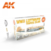 AK-interactive AK Interactive WWII LUFTWAFFE TROPICAL COLORS festékszett AK11719