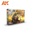 AK-interactive AK Interactive YELLOW ESSENTIAL COLORS 3GEN SET festékszett AK11615