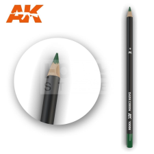 AK-interactive Weathering Pencil - DARK GREEN - Sötétzöld színű akvarell ceruza - AK10008 akvarell