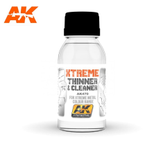 AK-interactive XTREME CLEANER & THINNER alapozófesték 100 ml AK470 hobbifesték