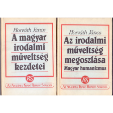 Akadémiai Kiadó A Magyar Irodalmi Műveltség Kezdetei - Az Irodalmi Műveltség Megoszlása antikvárium - használt könyv