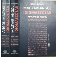 Akadémiai Kiadó Angol-magyar idiómaszótár + Magyar-angol idiómaszótár antikvárium - használt könyv