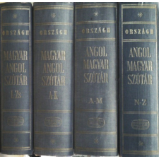 Akadémiai Kiadó Angol-Magyar, Magyar-Angol szótár/nagyszótár I-IV. antikvárium - használt könyv