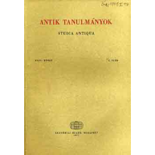 Akadémiai Kiadó Antik tanulmányok-Studia antiqua XXIV. kötet 2. szám antikvárium - használt könyv