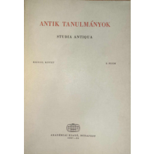 Akadémiai Kiadó Antik tanulmányok-Studia antiqua XXXIII. kötet 2. szám antikvárium - használt könyv