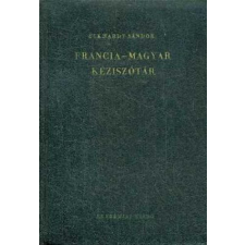Akadémiai Kiadó Francia-magyar kéziszótár antikvárium - használt könyv