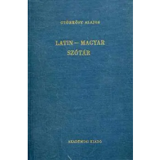 Akadémiai Kiadó Latin-magyar szótár antikvárium - használt könyv