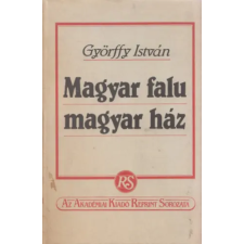 Akadémiai Kiadó Magyar falu, magyar ház antikvárium - használt könyv