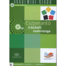 Akadémiai Kiadó Origó - Eszperantó írásbeli nyelvvizsga - Alapfok (B1) Középfok (B2) antikvárium - használt könyv