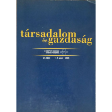 Akadémiai Kiadó Társadalom és Gazdaság, 2005/1-2. szám - Temesi József (főszerk.) antikvárium - használt könyv