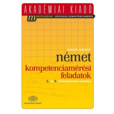 Akadémiai Kiadó Zrt Német kompetenciamérési feladatok nyelvkönyv, szótár