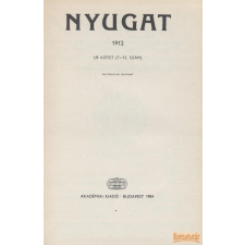 Akadémiai Nyugat 1912 I/B kötet (7-12. szám) - Reprint antikvárium - használt könyv