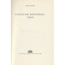 Akadémiai Szerelem bolondjai (1869) antikvárium - használt könyv