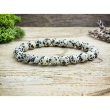  Akarat dalmata jáspis ásvány karkötő karkötő