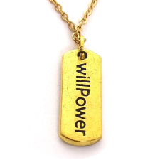  AKARATERŐ medál lánccal vagy kulcstartóval medál