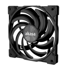 Akasa Alucia XS12 hűtő ventilátor 12cm fekete (AK-FN122-BK) hűtés
