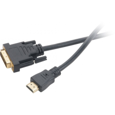 Akasa DVI-D HDMI kábel 2m (AK-CBHD06-20BK) kábel és adapter