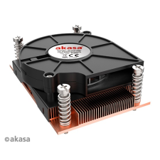 Akasa Fan Akasa - AM4 Low Profile CPUCooler with SideBlower Fan - AK-CC1109BP01 (AK-CC1109BP01) - Processzor hűtő hűtés