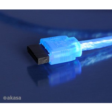 Akasa - Kék-UV 6 Gb/s SATA3 kábel - AK-CBSA01-10BV kábel és adapter