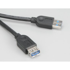 Akasa USB 3.0 cable Ext 1,5 M Fekete kábel és adapter