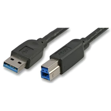  Akasa USB 3.0 type A to B cable Black kábel és adapter