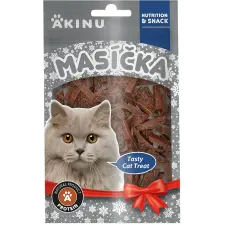 Akinu Kachní nudličky pro kočky 50 g jutalomfalat macskáknak