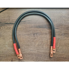 Akkumulátor összekötő kábel saruval 25 mm2 napelem