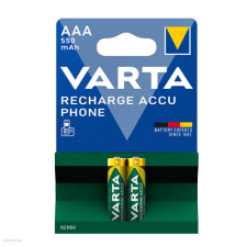  Akkumulátor Varta Phone AAA/mikro 550 mAh 2db 58397101402 ceruzaelem