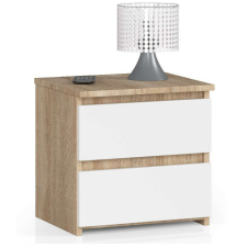 Akord Cl2 2f Clp Komód Sonoma Tölgy / Fehér bútor