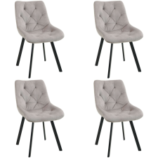 AKORD Furniture Factory 033 Étkezőszék szett 4 db - bézs bútor