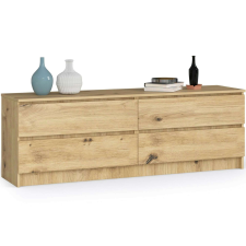 AKORD Furniture Factory 4 fiókos komód P55_160 - tölgy bútor