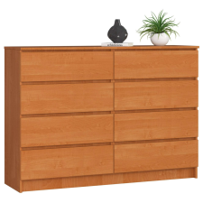 AKORD Furniture Factory 8 fiókos komód P99_138 - égerfa bútor