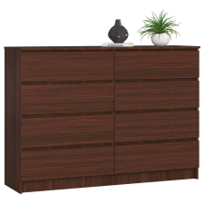 AKORD Furniture Factory 8 fiókos komód P99_138 - wenge bútor