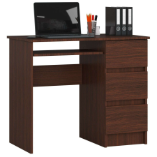 AKORD Furniture Factory A-6 Clp Íróasztal Wenge Jobboldali íróasztal