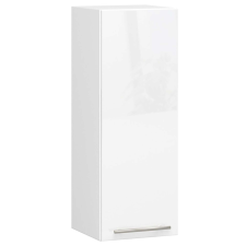 AKORD Furniture Factory Akasztós konyhaszekrény olivia w 30cm fehér-fényes h720 bútor