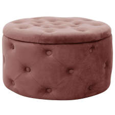 AKORD Furniture Factory ALIA Tárolóedényes puff - púder rózsaszín bútor