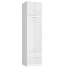 AKORD Furniture Factory Gardróbszekrény bővítéssel P234_60 - fehér/fényes fehér bútor