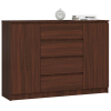AKORD Furniture Factory Komód K140 2a 4f Clp Wenge