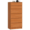 AKORD Furniture Factory Komód K60 6f Clp Éger