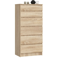 AKORD Furniture Factory Komód K60 6f Clp Sonoma Tölgy bútor