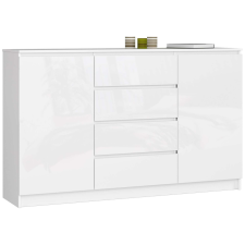AKORD Furniture Factory Komód P99_16 - fényes fehér bútor