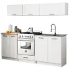 AKORD Furniture Factory Oliwia G1 Konyhabútor Szett 2.0m Fehér