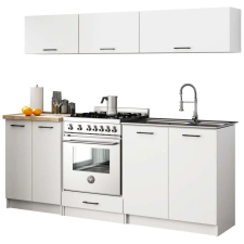 AKORD Furniture Factory Oliwia G1 Konyhabútor Szett 2.0m Fehér bútor