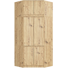 AKORD Furniture Factory Sarokszekrény hosszabbítóval s100 tölgyfa artisan bútor