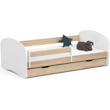 AKORD Furniture Factory SMILE Gyermekágy + matrac P180_90 - sonoma gyermekágy