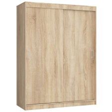AKORD Furniture Factory Tolóajtós gardróbszekrény P200_150 - sonoma bútor