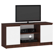 AKORD Furniture Factory TV állvány P55_120 - wenge-fehér bútor