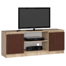 AKORD Furniture Factory TV állvány P55_140 - sonoma-wenge bútor