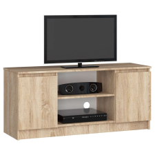 AKORD Furniture Factory Tv Szekrény 120 cm 2a 1p Sonoma bútor